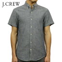 ジェイクルー シャツ メンズ 正規品 J.CREW 半袖シャツ SHORT-SLEEVE CHAMBRAY SHIRT e8640 D00S20