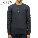 ジェイクルー ロンT メンズ 正規品 J.CREW 長袖Tシャツ MARLED COTTON HENLEY 02938 D00S20