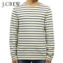 ジェイクルー Tシャツ ロンT メンズ 正規品 J.CREW ボーダー 長袖Tシャツ LONG-SLEEVE NAUTICAL-STRIPED CREWNECK T-SHIRT F7682 MOUNTAIN WHITE NAVY