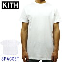 LX TVc Ki KITH TVc KITH CLASSICS UNDERSHIRT 3-PACK - WHITE D00S15