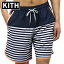     KITH ѥ KITH ROCKAWAY SHORT KH7002-102 NAVY / PINK