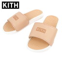 LX T_ Y Ki KITH V[T_ r[`XCh r[`T_ KITH BEACH SLIDES KH9288-106 PEACH CANDY