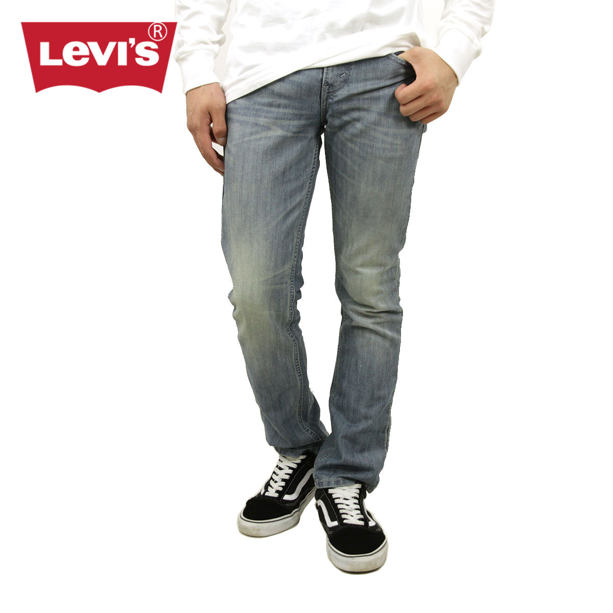 リーバイス 511 メンズ スキニージーンズ デニム LEVI 039 S LEVIS 正規品 LIGHT POLY 04511-0751