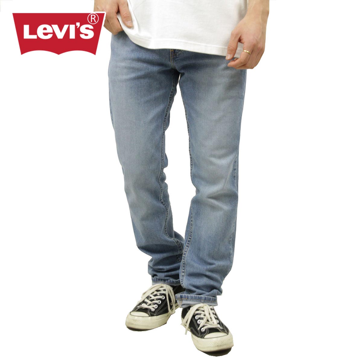 リーバイス 511 メンズ 正規品 LEVI 039 S ジーンズ スリムフィット ストレッチ デニム ジーンズ ライト カラー LEVIS 511 SLIM FIT STRETCH DENIM JEANS LIGHT COLOR 04511-4906