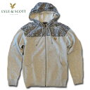 【ポイント10倍 3/21 20:00～3/27 1:59】 ライルアンドスコット LYLE＆SCOTT 正規販売店 FAIRISLE HOOFED SWEATER フーデッドセーター ブレー D35S45