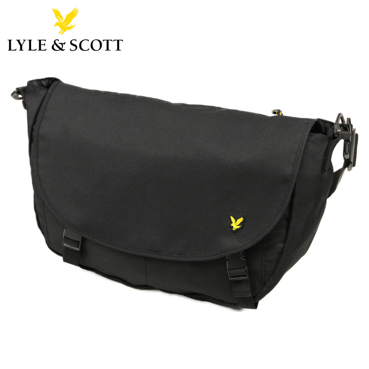 CAhXRbg LYLESCOTT K̔X MESSENGER BAG bZW[ obO BLACKEubN ̓ v[g bsO