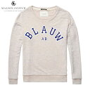  メゾンスコッチ MAISON SCOTCH 正規販売店 レディース フリース Basic burn out theme sweat in soft quality 100205 98 D00S20