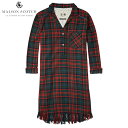 20%OFFセール  メゾンスコッチ MAISON SCOTCH 正規販売店 レディース ドレス Shirt dress in various checks with fringes at the bottomhem. 100268 18 D00S20