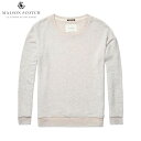 メゾンスコッチ MAISON SCOTCH 正規販売店 レディース フリース Basic burn out sweat in soft quality 100212 98 D00S20