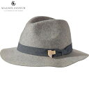 メゾンスコッチ MAISON SCOTCH 正規販売店 レディース 帽子 ハット FELTED HAT 134963 0G GREY ME D00S15