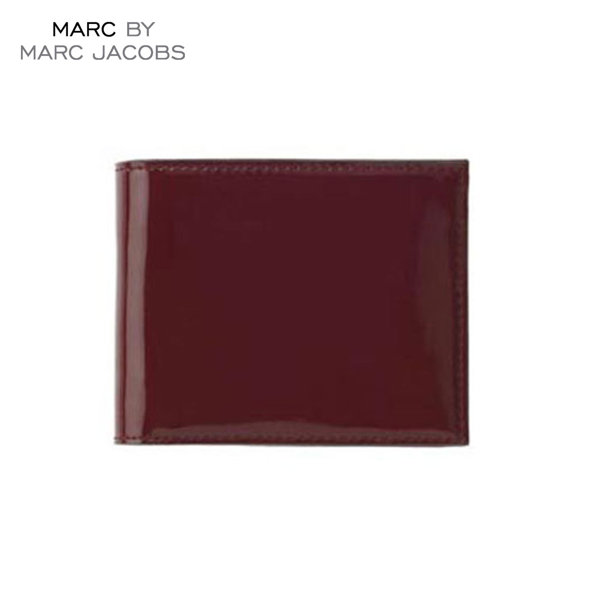 50%OFFセール 【販売期間 6/4 20:00～6/11 1:59】 マークジェイコブス MARCJACOBS 正規品 財布 Patent Pending Billfold BURGUNDY D20S30 父の日 プレゼント ラッピング