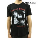 ミュージックティ メンズ バンドTシャツ 正規品 MUSIC TEE ロックTシャツ EXILE ON MAIN ST ザ・ローリング・ストーンズ ROLLING STONES PHOT MUSIC TEE