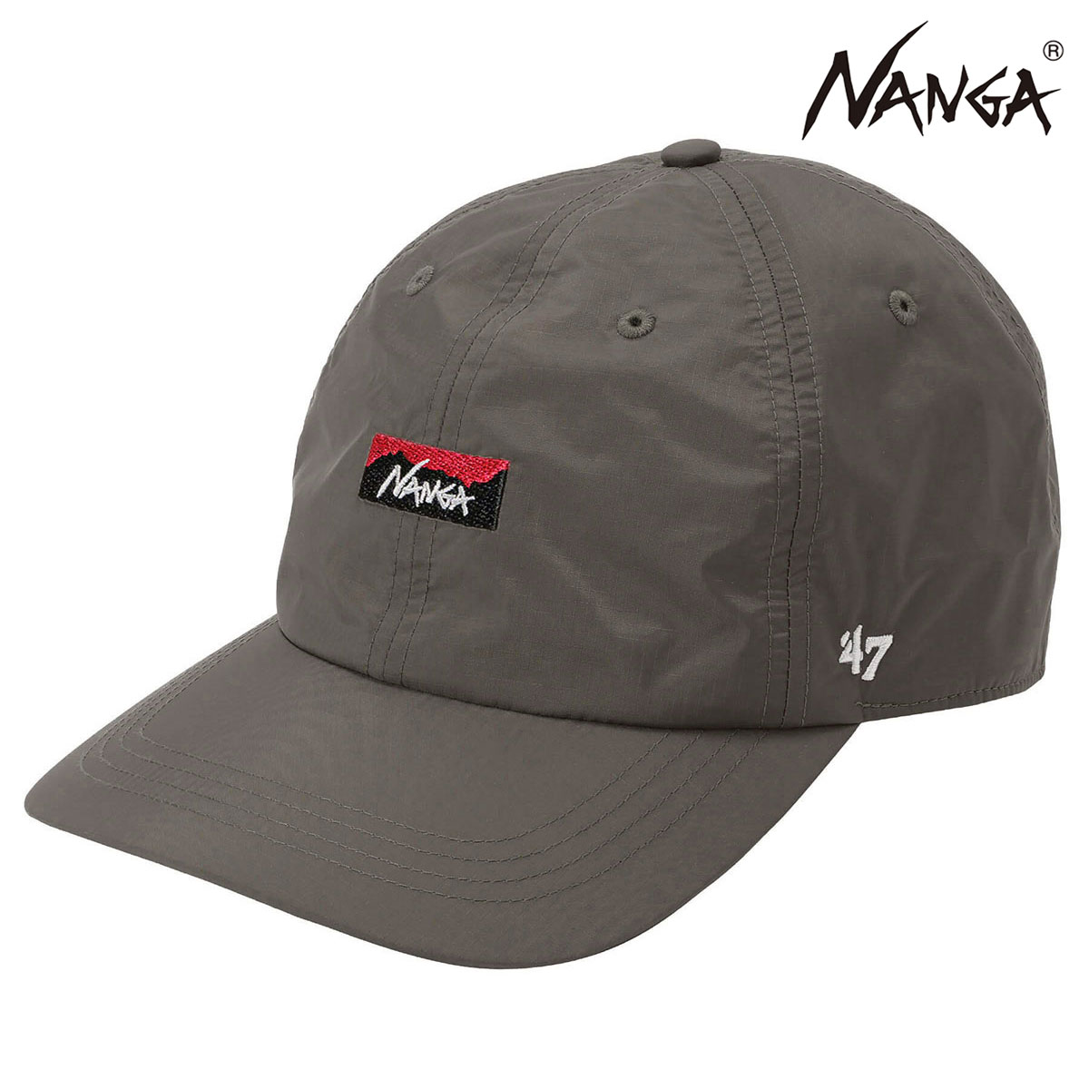 iK Y fB[X Lbv K̔X NANGA I[ Xq NANGA~47 AURORA TEX CAP NS2411-3B019-A MELANGE GREY ̓ v[g bsO