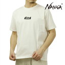 iK Y TVc K̔X NANGA N[lbN |Cg S ECO HYBRID MT LOGO TEE WHT NW2211-1G208 WHITE