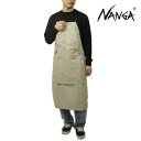 ナンガ メンズ レディース エプロン 正規販売店 NANGA アウトドア 難燃素材 HINOC RIPSTOP UT APRON N2500-1Z201A L....