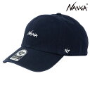 ナンガ メンズ レディース キャップ 正規販売店 NANGA ロゴ コットンキャップ NANGA×47 COTTON CAP N2502-3A100Z NVY NAVY