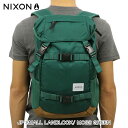 【ポイント10倍 5/1 0:00～5/1 23:59】 ニクソン NIXON 正規販売店 バッグ JP SMALL LANDLOCK/ MOSS GREEN NC22562328-00 D00S20