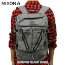 20%OFFセール 【販売期間 4/24 20:00～4/27 9:59】 ニクソン NIXON 正規販売店 バッグ SCRIPPS/ BLACK WASH NC2605736-00 D00S20