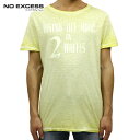 ノーエクセス Tシャツ 正規販売店 NO EXCESS 半袖Tシャツ T-shirt s/sl R-neck biking print 3601