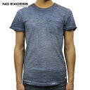 【ポイント10倍 5/9 20:00～5/16 1:59】 ノーエクセス Tシャツ 正規販売店 NO EXCESS 半袖Tシャツ T-shirt s/sl R-Neck slub jersey insid