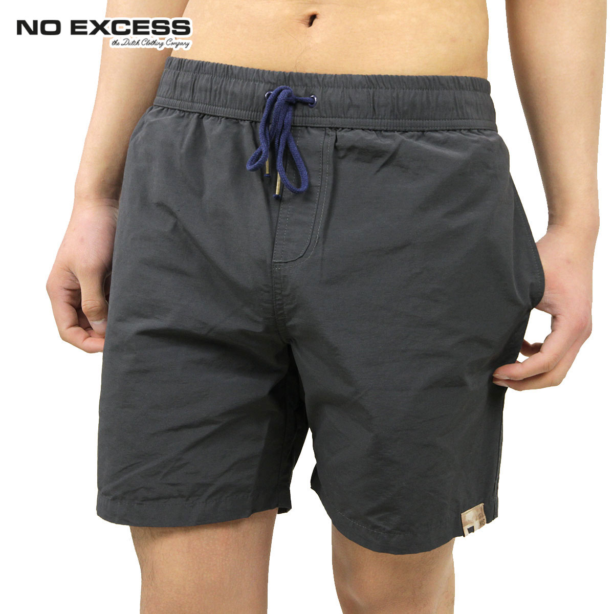 ノーエクセス NO EXCESS 正規販売店 メンズ スイムパンツ Swimshort, solid cotton nylon 740301