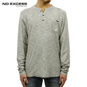 m[GNZX T Y K̔X NO EXCESS TVc DOUBLE Y-NECK STRIPE LONG SLEEVE TEE