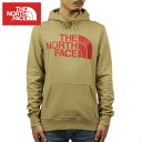 【ポイント10倍 5/1 0:00～5/1 23:59】 ノースフェイス パーカー メンズ 正規品 THE NORTH FACE プルオーバーパーカー ロゴ HALF DOME PULLOVER HOODIE NF0A4M4B KELP TAN