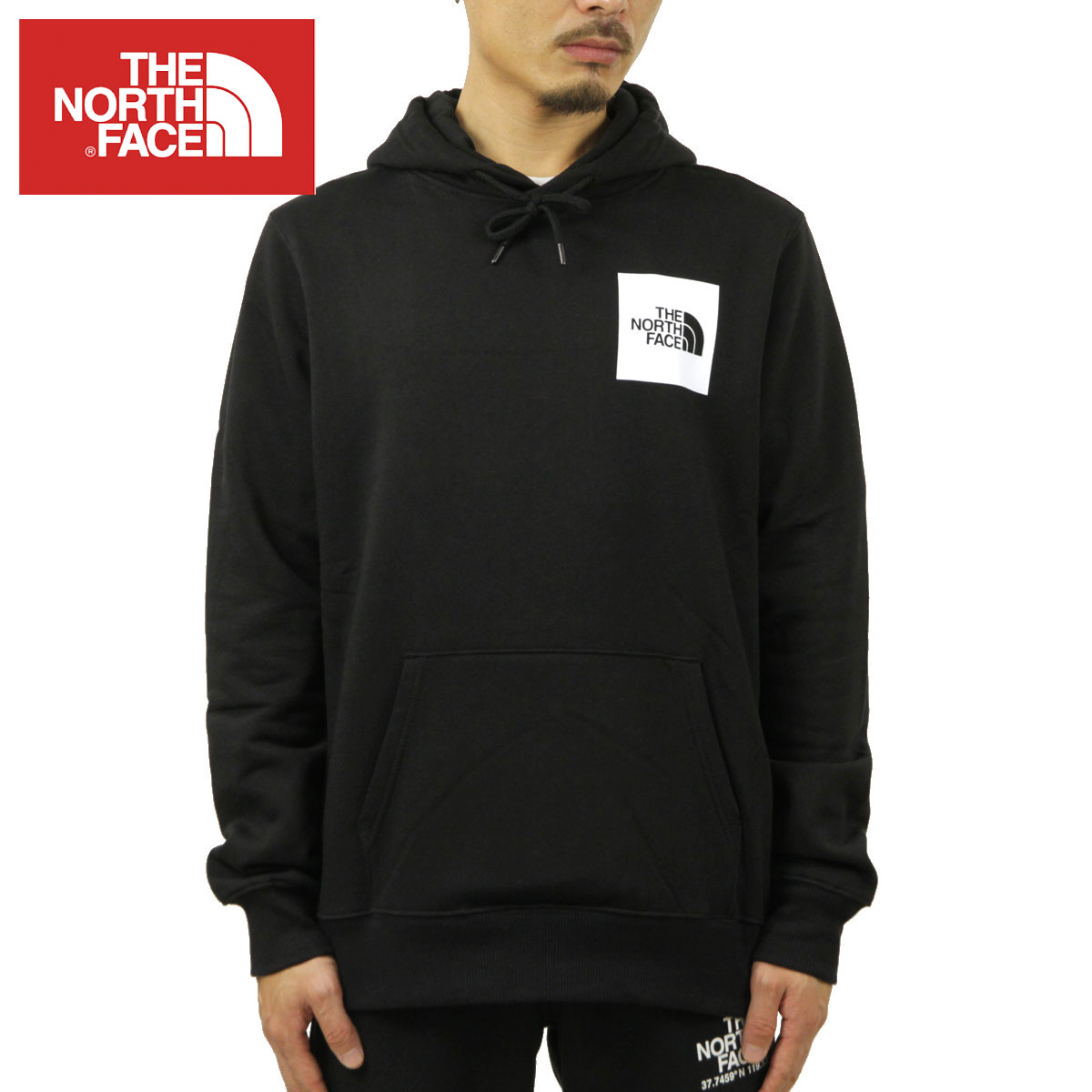 ザ・ノース・フェイス パーカー メンズ ノースフェイス パーカー メンズ 正規品 THE NORTH FACE プルオーバーパーカー FINE HOODIE EU NF0A5ICX JK3 TNF BLACK