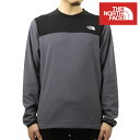 ノースフェイス フリース メンズ 正規品 THE NORTH FACE トップス グレイシャー クルーネック スウェットシャツ TNF TKA GLACIER CREW FLEECE NF0A7UJA F9L VANADIS GREY/TNF BLACK