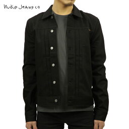 ヌーディージーンズ ヌーディージーンズ アウター メンズ 正規販売店 Nudie Jeans ジャケット Denim Jacket Sonny Black 160443 D00S15