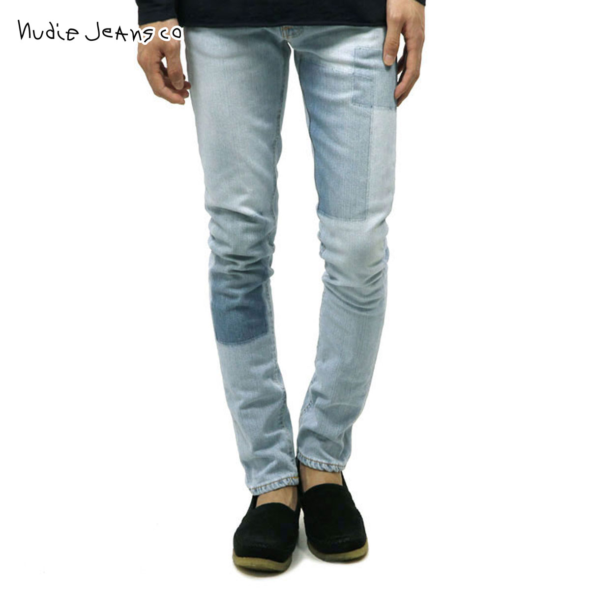 【ポイント10倍 5/9 20:00～5/16 1:59】 ヌーディージーンズ ジーンズ メンズ 正規販売店 Nudie Jeans ジーパン LEAN DEAN INDIGO STRIP 766 1124730