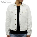 ヌーディージーンズ ヌーディージーンズ アウター メンズ 正規販売店 Nudie Jeans ジャケット BILLY DENIM JACKET WHITE W01 160486 D00S15