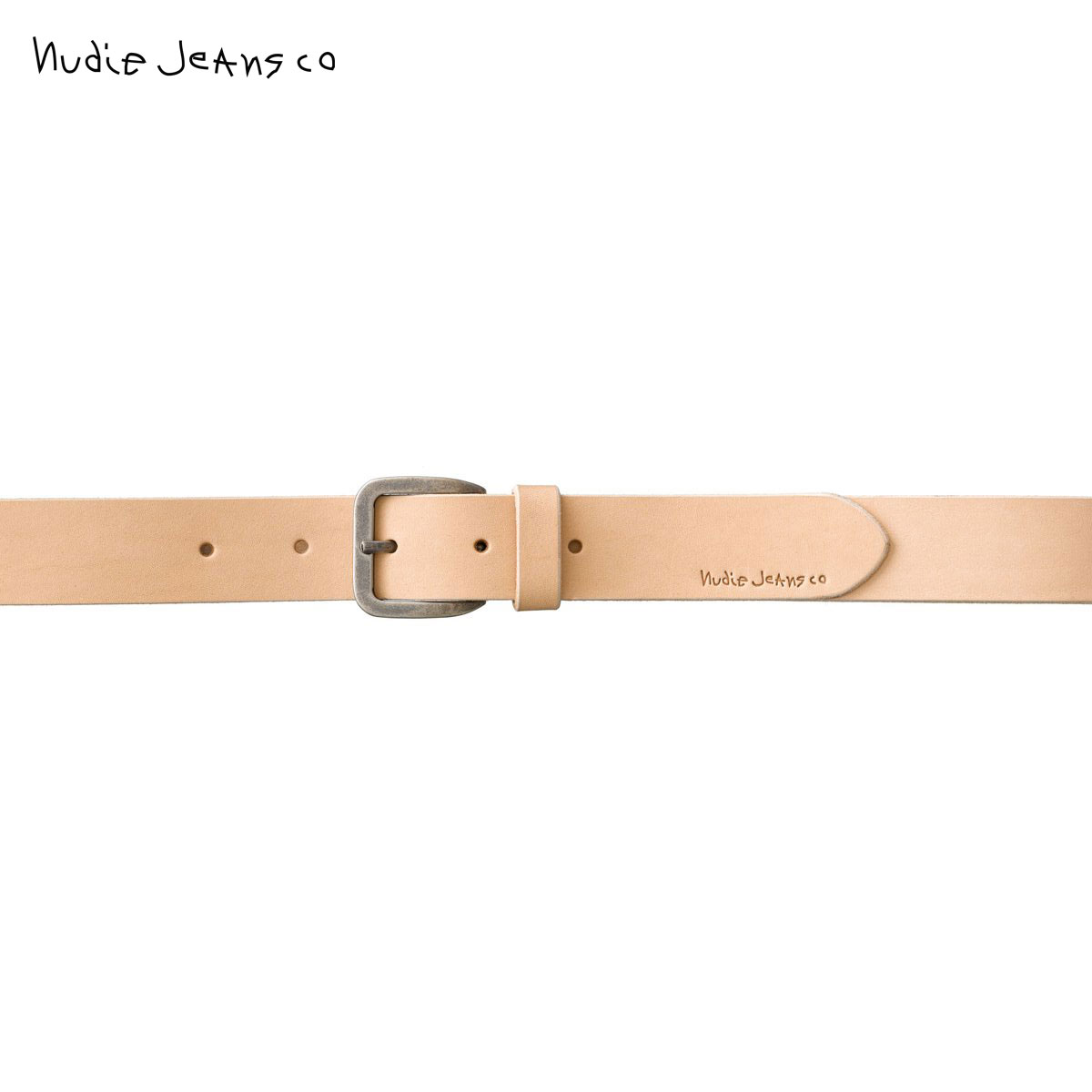 ヌーディージーンズ Nudie Jeans 正規販売店 メンズ ベルト ALBERTSSON RAW EDGE BELT 180782 7024 NATURAL