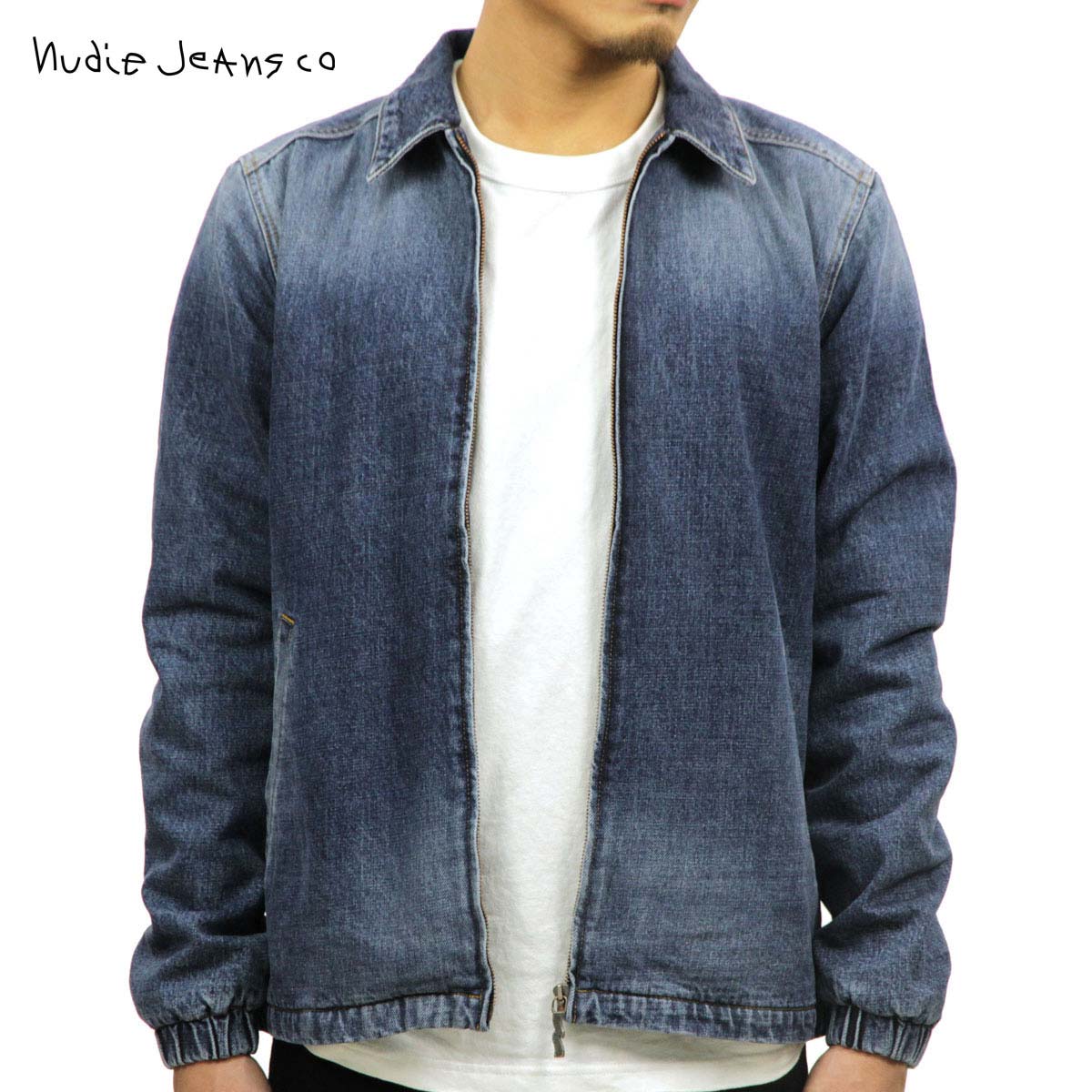 ヌーディージーンズ ヌーディージーンズ アウター メンズ 正規販売店 Nudie Jeans ジャケット デニムジャケット TORKEL VINTAGE BLUE DENIM JACKET 160570 B26 DENIM 父の日 プレゼント ラッピング