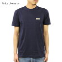 5%OFFクーポンセール  ヌーディージーンズ Tシャツ メンズ 正規販売店 Nudie Jeans 半袖Tシャツ クルーネックTシャツ DANIEL LOGO CREW TEE MIDNIGHT B97 131613