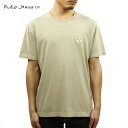 k[fB[W[Y TVc Y K̔X Nudie Jeans TVc N[lbNTVc UNO NJCO CIRCLE CREW TEE BEIGE B16 131680