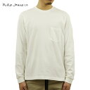 ヌーディージーンズ Tシャツ メンズ 正規販売店 Nudie Jeans 長袖Tシャツ ロンT ポケT RUDI HEAVY POCKET LONG SLEEVE TEE CHALK WHITE W47 131713