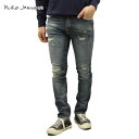 ヌーディージーンズ シンフィン メンズ 正規販売店 Nudie Jeans ボトムス デニムパンツ ジーパン THIN FINN DENIM JEANS BROKEN PROMISES 1133070