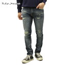 ヌーディージーンズ ヌーディージーンズ シンフィン メンズ 正規販売店 Nudie Jeans ボトムス デニムパンツ ジーパン THIN FINN DENIM JEANS BROKEN PROMISES 1133070