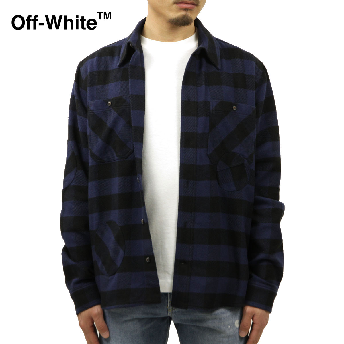 եۥ磻    OFF-WHITE Ĺµ եͥ륷 ͥ륷 SPECIAL FLANNEL SHIR...