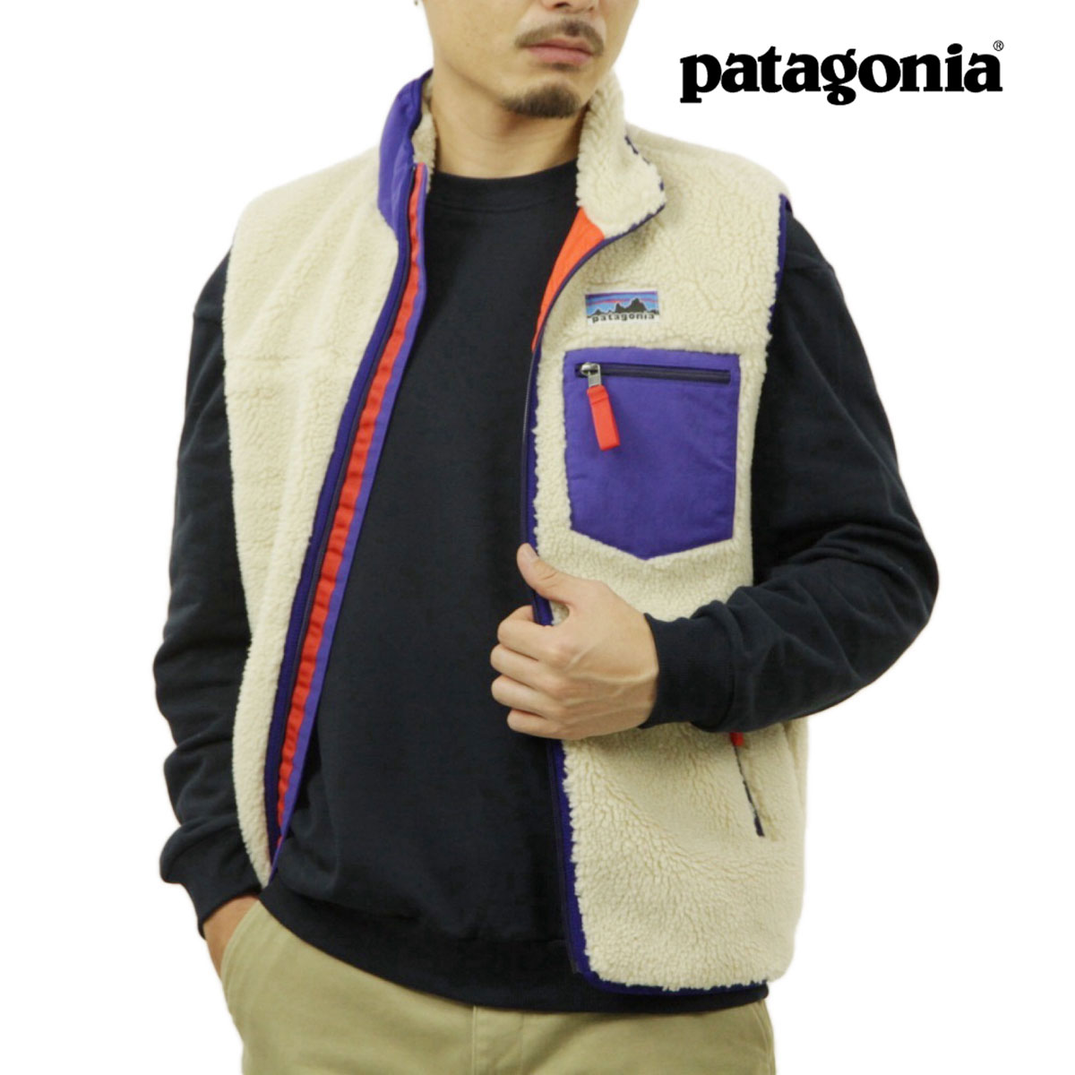 パタゴニア メンズ フリースベスト 正規品 patagonia レトロX ジップアップ ボア アウター CLASSIC RETRO-X FLEECE VEST ...