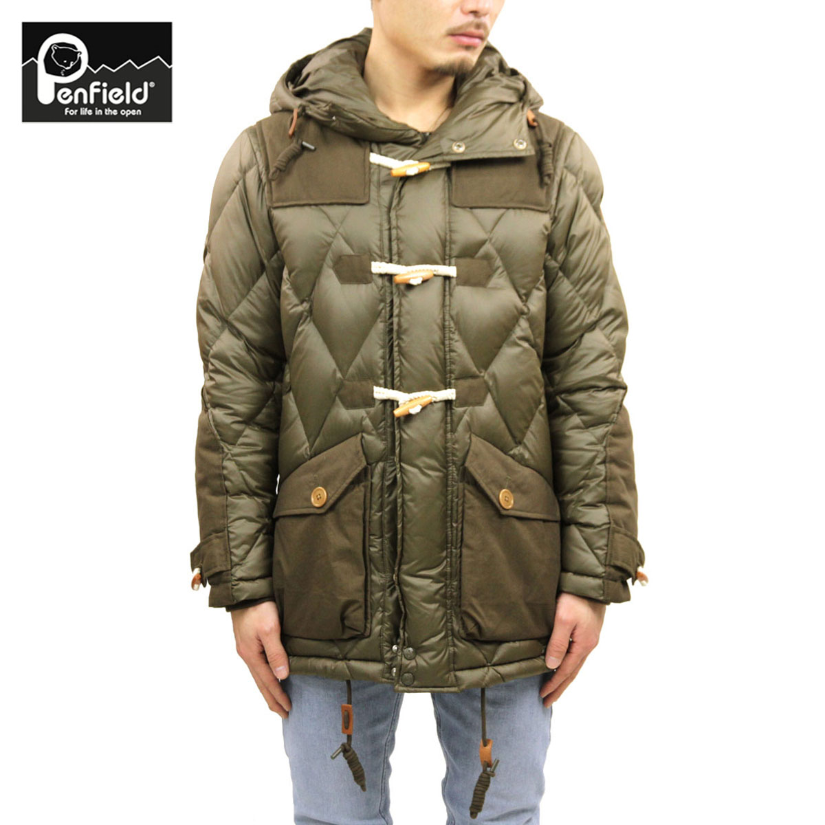 ペンフィールド PENFIELD 正規販売店 メンズ アウタージャケット MONTY DOWN JACKET BLACK LABEL TRAILWEAR A109 D15S25