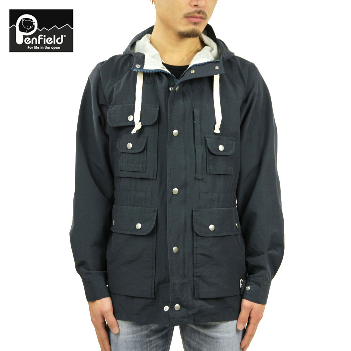 ペンフィールド PENFIELD 正規販売店 メンズ アウタージャケット VAGABOND 60/40PARKA PF-2016SS-0102 BLACK LABEL D15S25