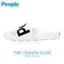 ピープルフットウェア People Footwear 正規販売店 メンズ 靴 サンダル THE LENNON SLIDE NC04S-009 YETI WHITE D00S15