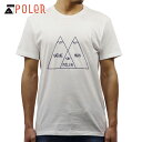 ポーラー Tシャツ 正規販売店 POLER 半袖Tシャツ VENN DIAGRAM TEE 55200029-WHT WHITE