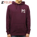 ポーラー パーカー メンズ 正規販売店 POLER プルオーバーパーカー PS HOODIE 21260003-GRP GRAPE