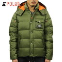 ポーラー POLER 正規販売店 メンズ パファージャケット アウター SAGE PUFFY JACKET 21600014-OLV OLIVE