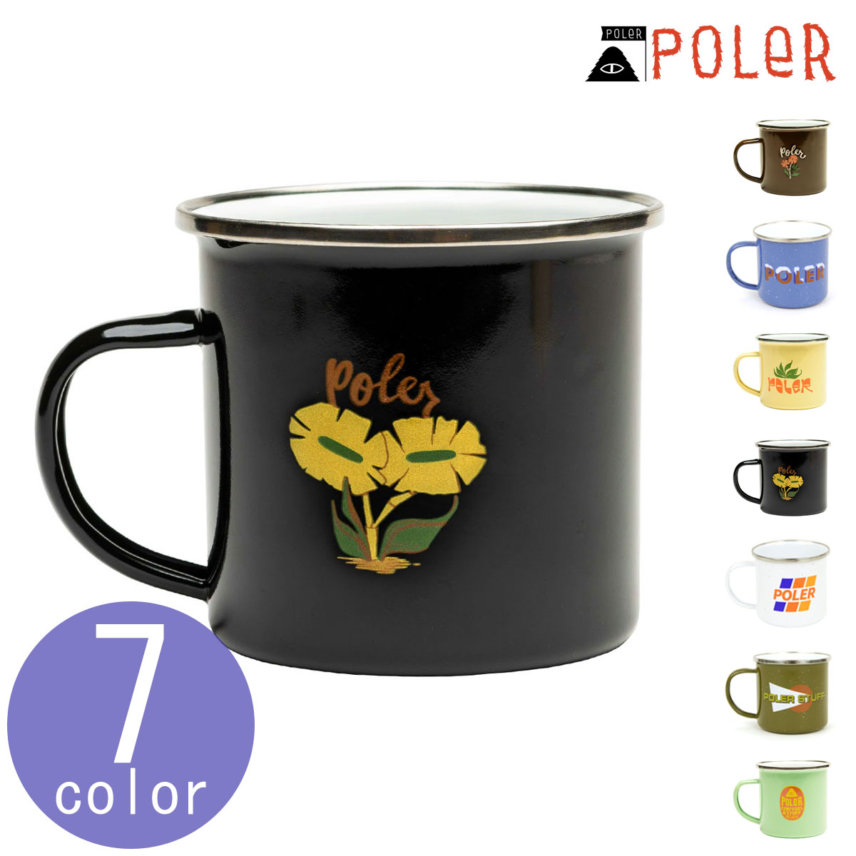ポーラー マグカップ メンズ レディース 正規販売店 POLER アウトドア キャンプ仕様 POLER CAMP MUG