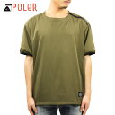 |[[ TVc Y K̔X POLER TVc N[lbNTVc NYLON BAGGY CREW S/S TEE 55100124-OLV OLIVE