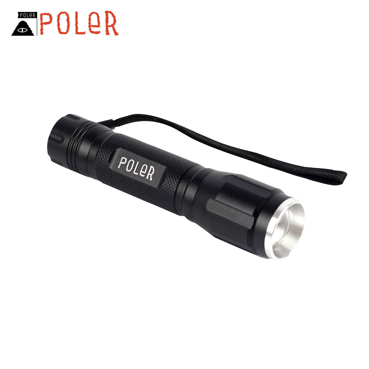 ポーラー ライト 正規販売店 POLER アウトドアライト アウトドアグッズ POLER FLASHLIGHT 211ACU9702 BLACK ※電池別売り